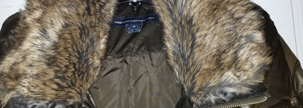 French Connection Long Down Jacket - Picture 3 of 7